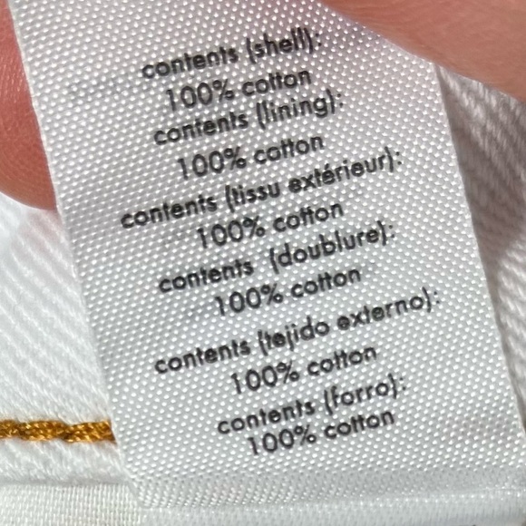 WeWoreWhat Size 27 Wide Leg White Distressed Dad Jeans - Picture 4 of 8